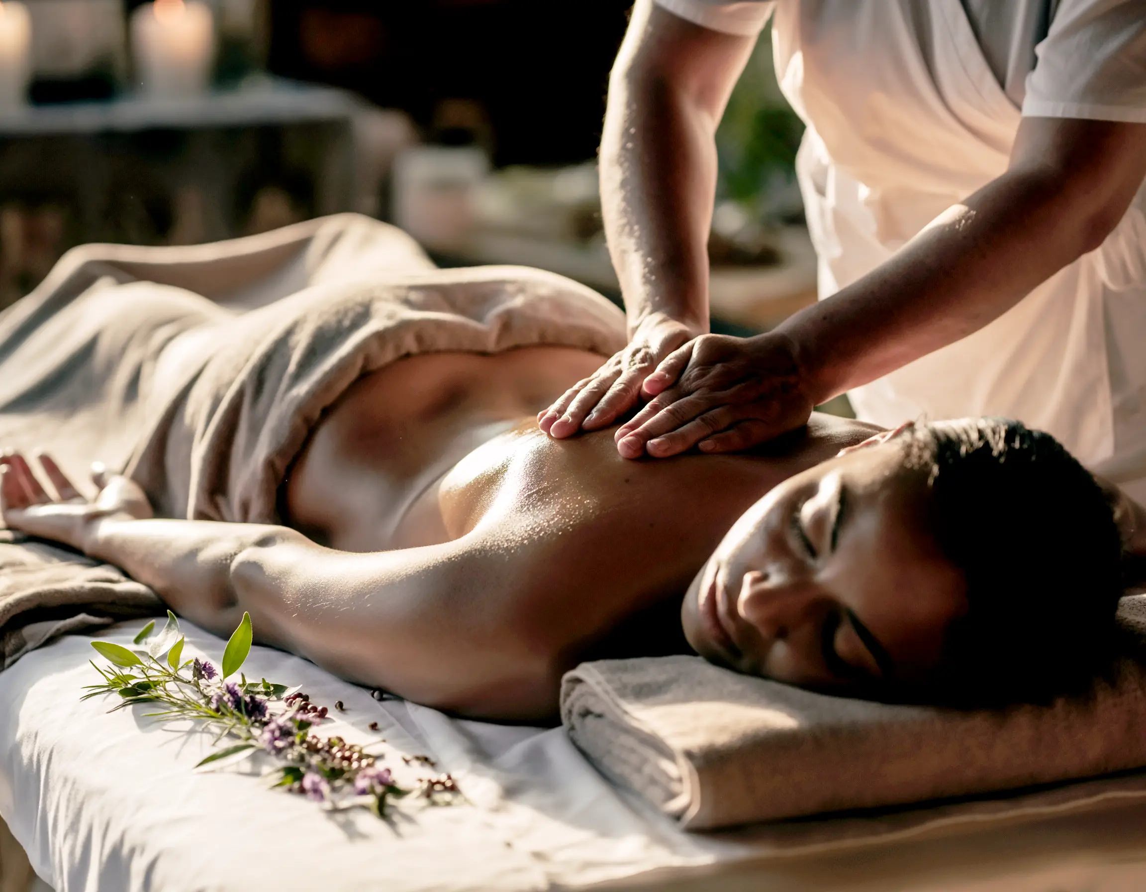 Abhyanga Ganzkörpermassage im Ayurveda