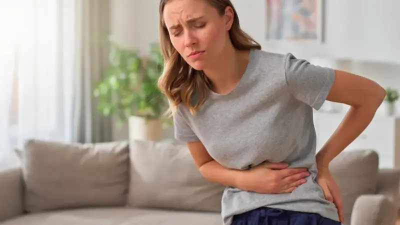 Ständiges Aufstoßen und Magendruck